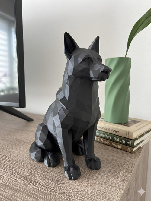 Německý ovčák – 3D dekorace (15 cm)