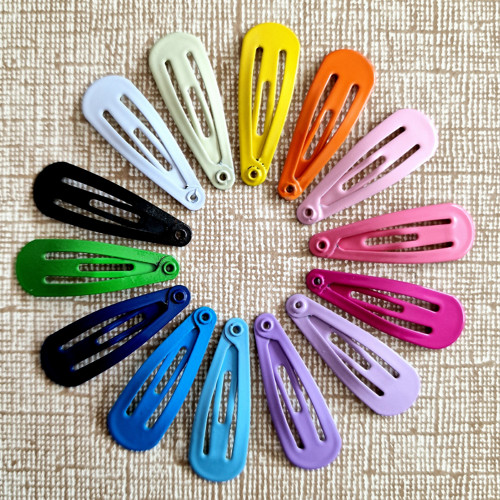 Sada 4 ks SPONKY do vlasů 3 cm (mix barev)
