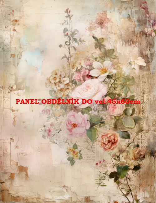 Bavlněný panel 7x10 cm