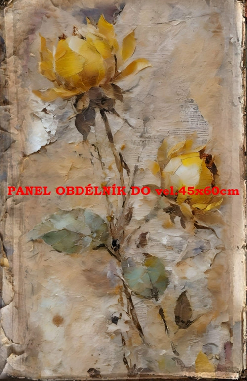 Bavlněný panel 7x10 cm