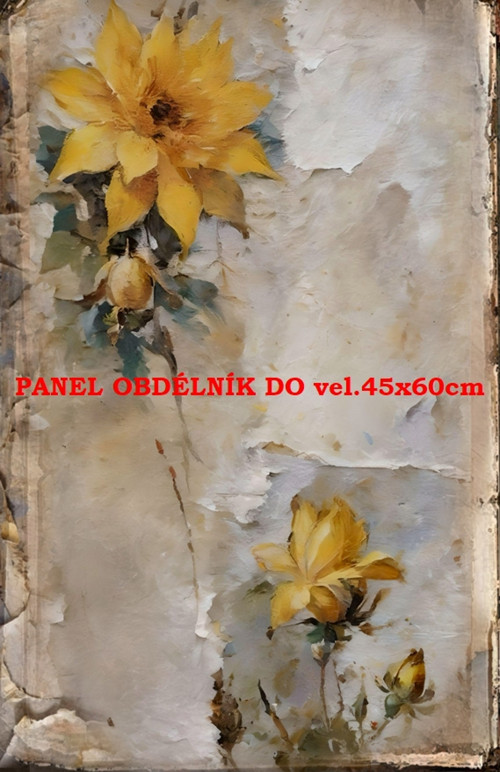 Bavlněný panel 7x10 cm