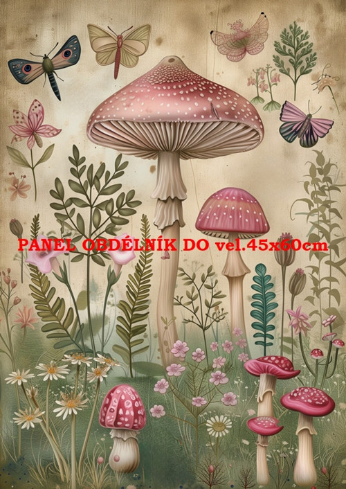 Bavlněný panel 7x10 cm