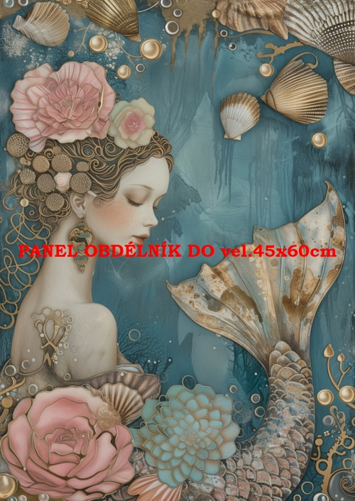 Bavlněný panel 7x10 cm — foto 1