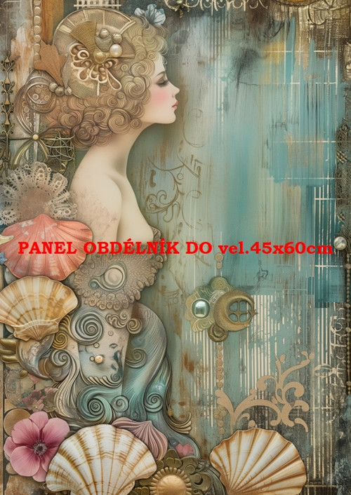Bavlněný panel 7x10 cm — foto 1