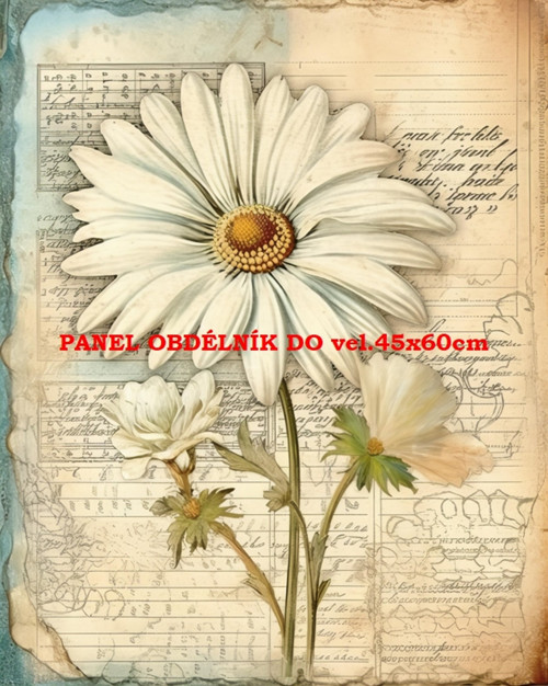 Bavlněný panel 7x10 cm — foto 1