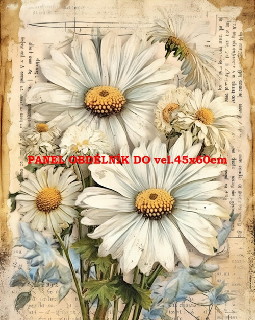 Bavlněný panel 7x10 cm — foto 1