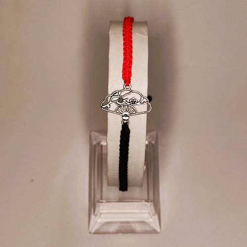 Shamballa náramek s Čínským tradičním vejířem