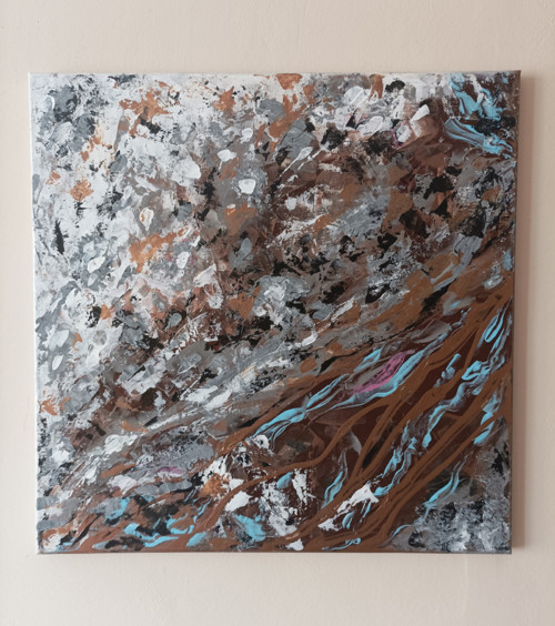 Obraz 50x50 abstrakce