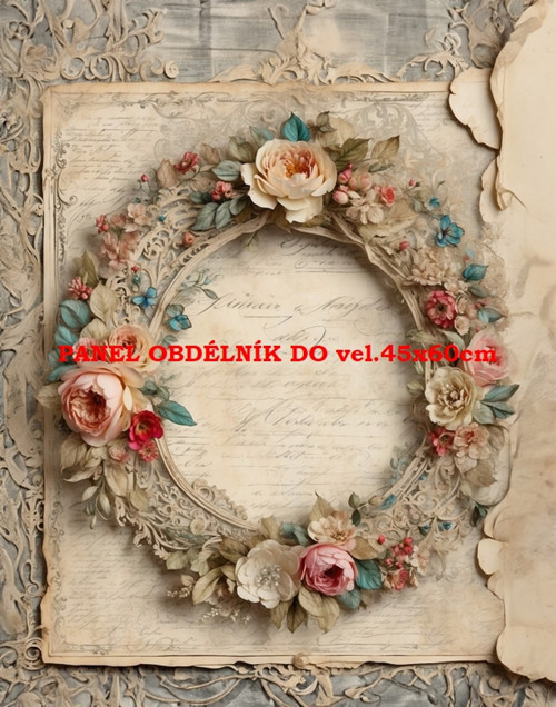 Bavlněný panel 7x10 cm