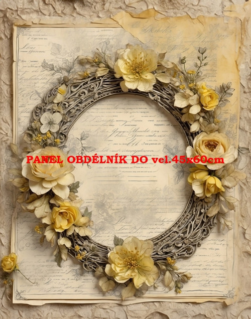 Bavlněný panel 7x10 cm — foto 1