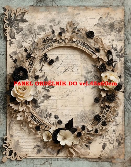 Bavlněný panel 7x10 cm — foto 1