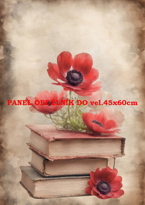 Bavlněný panel 7x10 cm