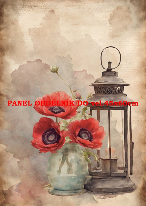 Bavlněný panel 7x10 cm — foto 1