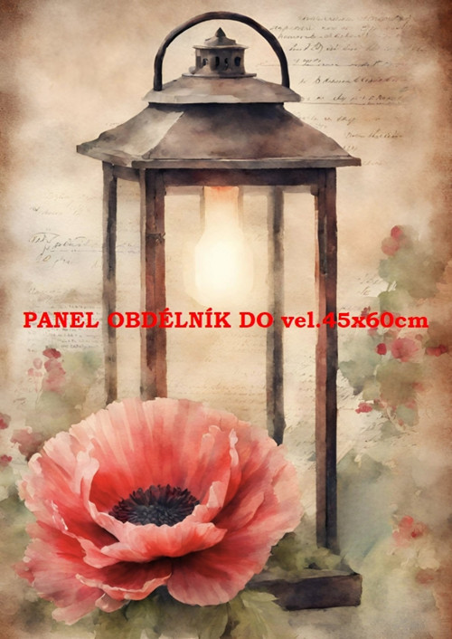Bavlněný panel 7x10 cm — foto 1