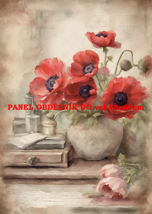 Bavlněný panel 7x10 cm — foto 1