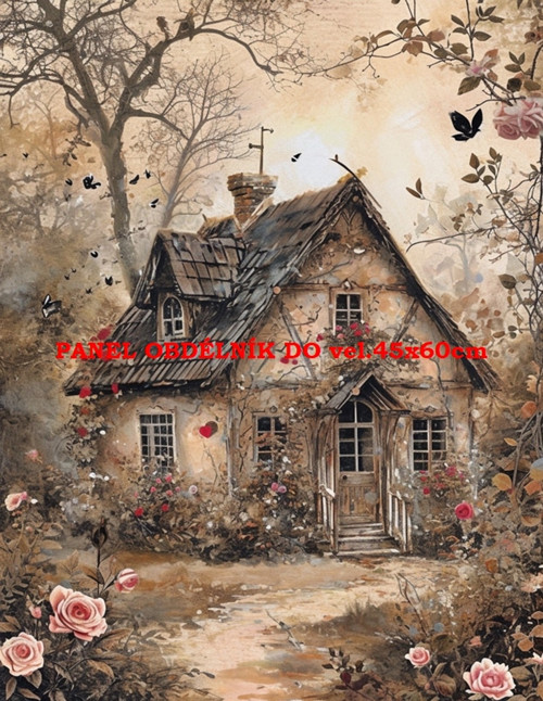 Bavlněný panel 7x10 cm