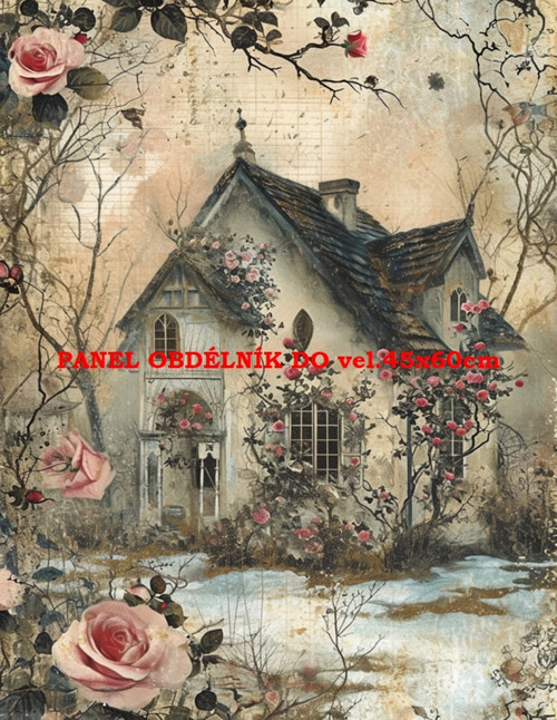 Bavlněný panel 7x10 cm