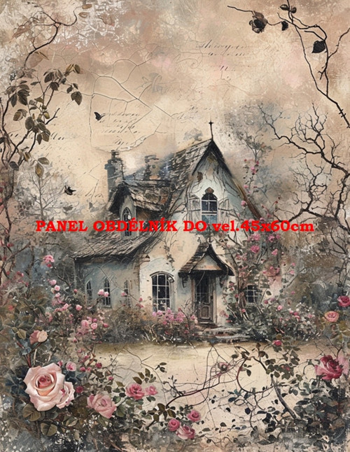 Bavlněný panel 7x10 cm