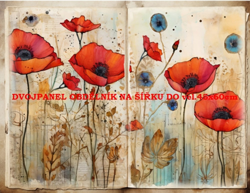Bavlněný panel 7x10 cm
