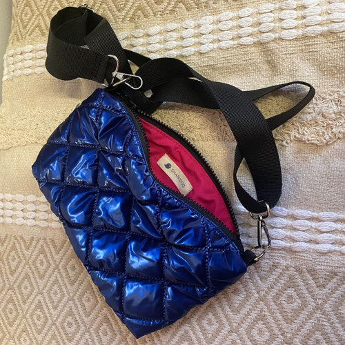 Crossbody kabelka – Puffy Blue