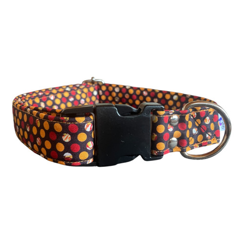 Obojek Retro puntík - šířka 3cm