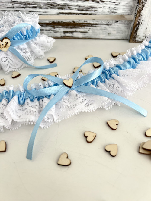 Podvazek Celeste Blue