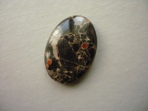 Kabošon - peanut obsidián 29 mm, č.30f — foto 1