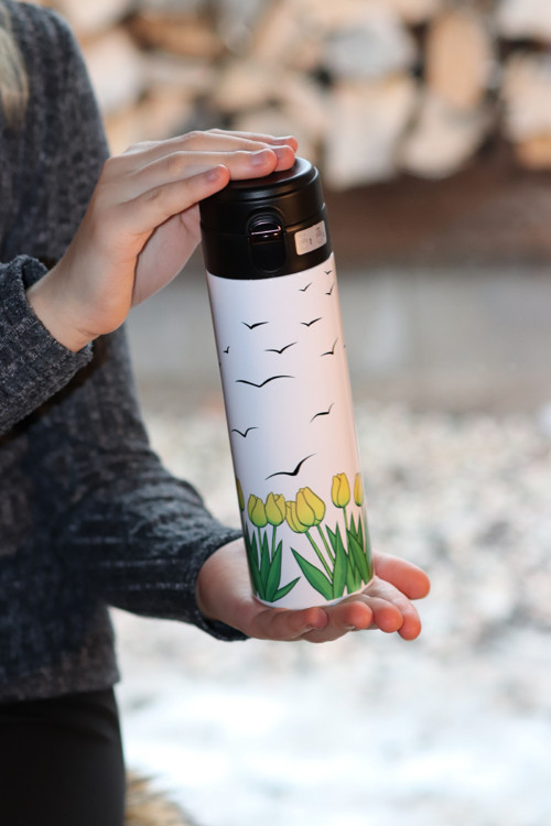 TERMOSKA 500 ml tulipán