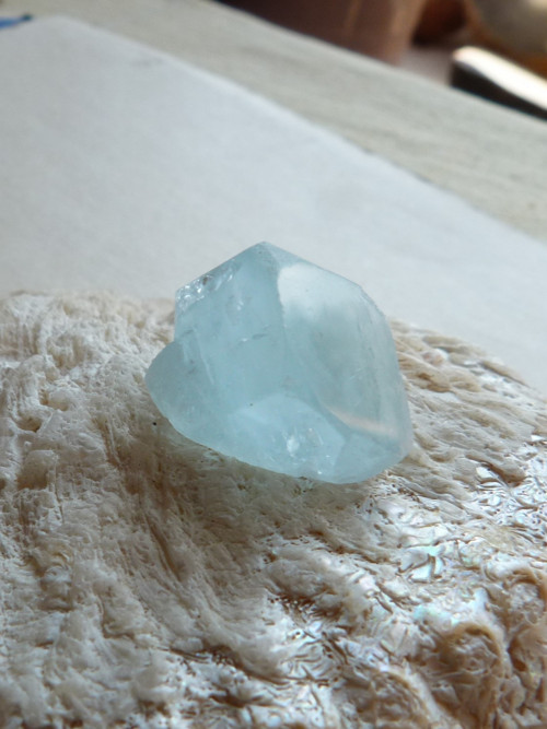 Akvamarín krystal - 2,1 cm - 8 g! - Extra!