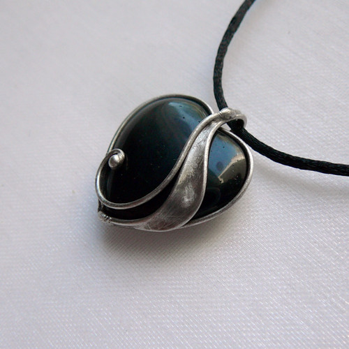 Mini srdiečko - Onyx