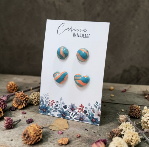 Duo set fimo náušniček