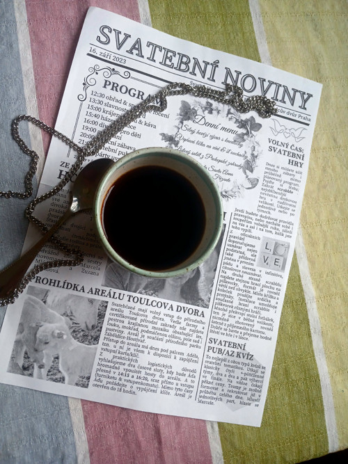 Nabité svatební noviny