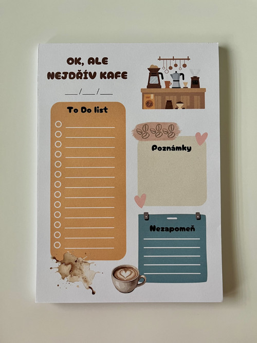 To Do list - coffee lover