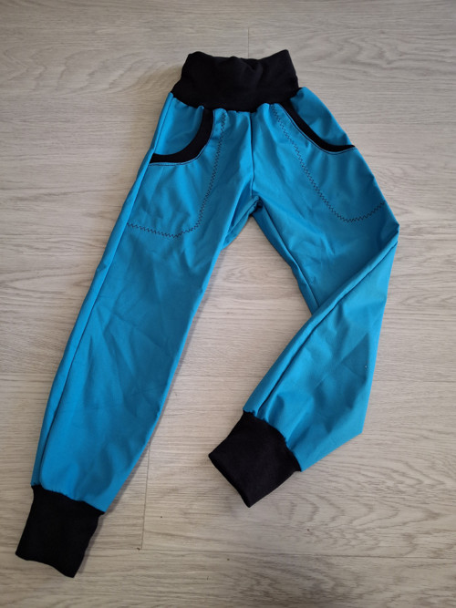 Letní softshellové kalhoty 104