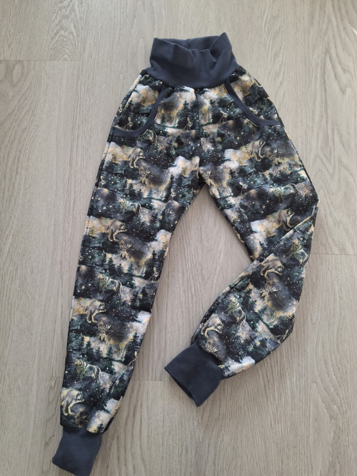 Letní softshellové kalhoty 122