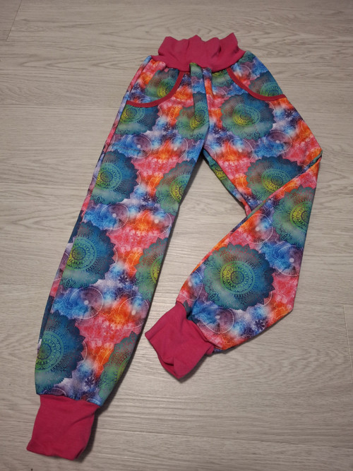 Softshellové kalhoty s fleecem 116