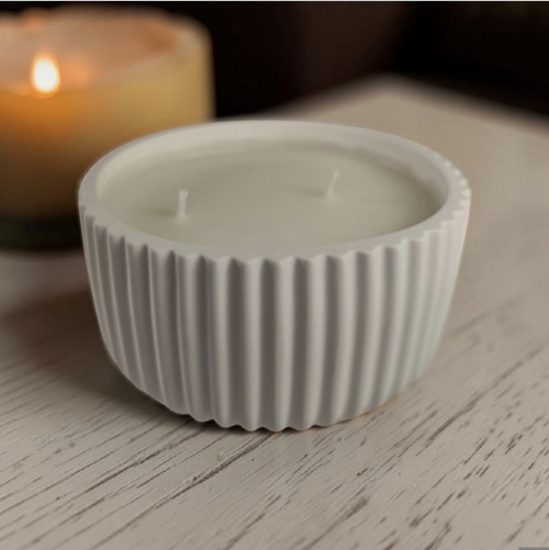 Svíčka Sandalwood & Vanilla se dvěma knoty