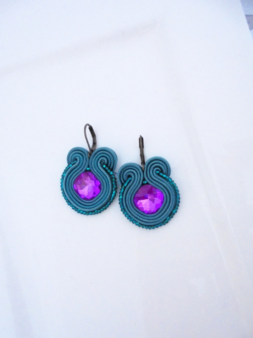 Soutache náušnice