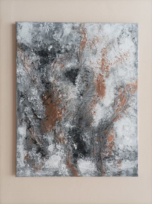 Obraz 40x50, abstrakce, textura 1