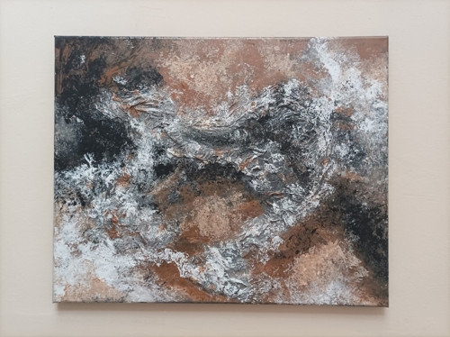 Obraz 40x50, abstrakce, textura 2