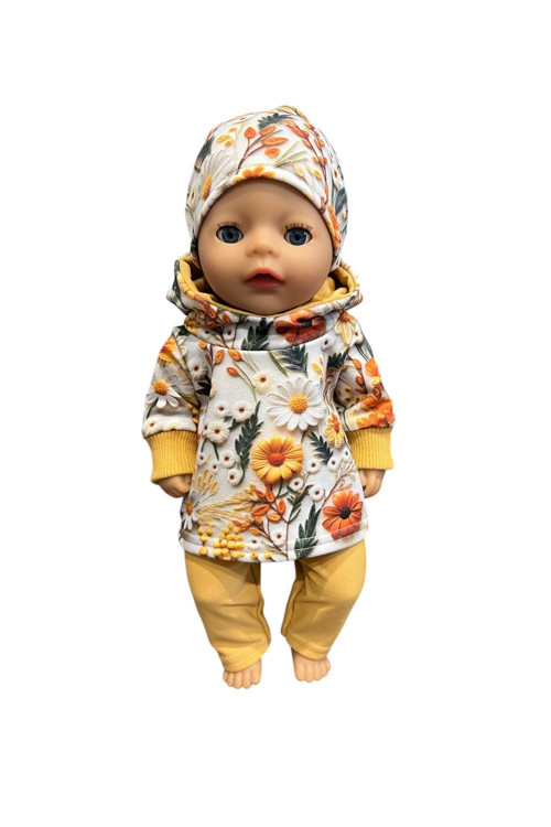 Set pro Baby Born 36 cm - kvety
