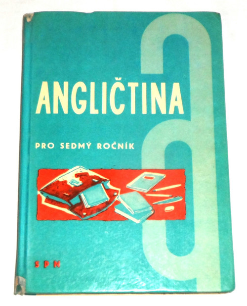 Ehrler: ANGLIČTINA pro 7. ročník ZDŠ, 1966