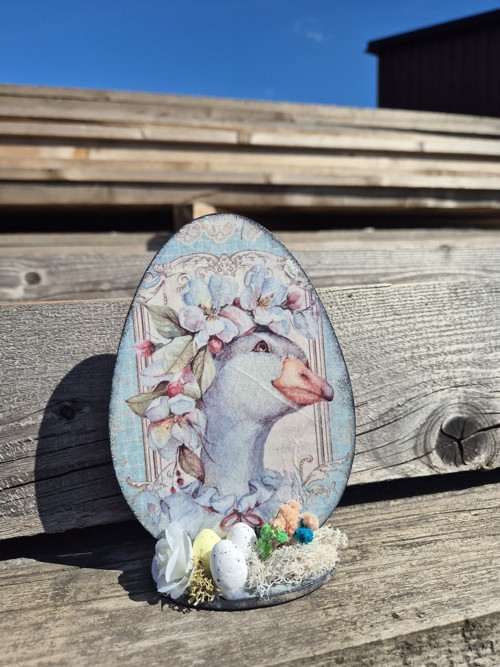 Vajíčko s husičkou