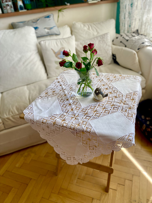 Ubrus starobylý nádherný — foto 1