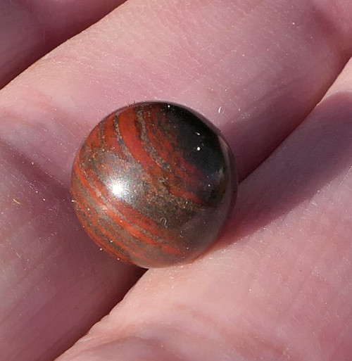 Kulička 10 mm - tygří ruda V3702
