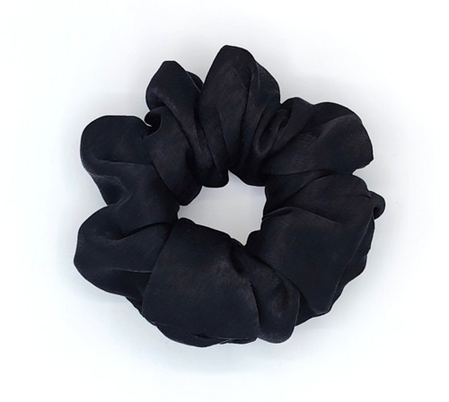 Scrunchie gumička černá XXL
