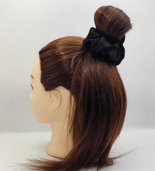 Scrunchie gumička černá L