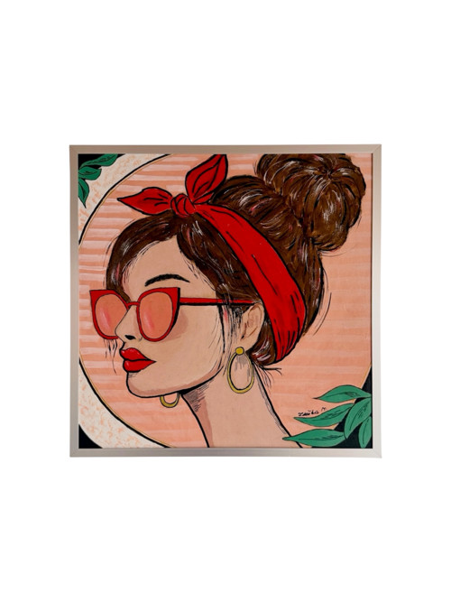 Cherry - Pop Art - Akrylový obraz