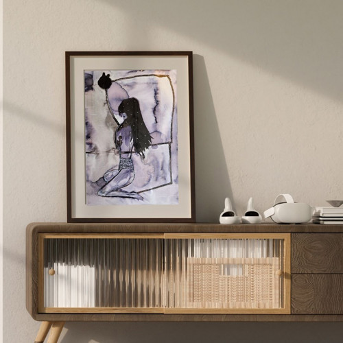 Limitovaný umělecký tisk 30×40 „Femme au foyer“ |