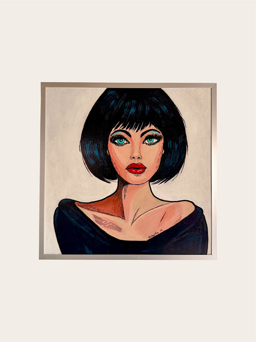 Bonnie - Pop Art - Akrylový obraz
